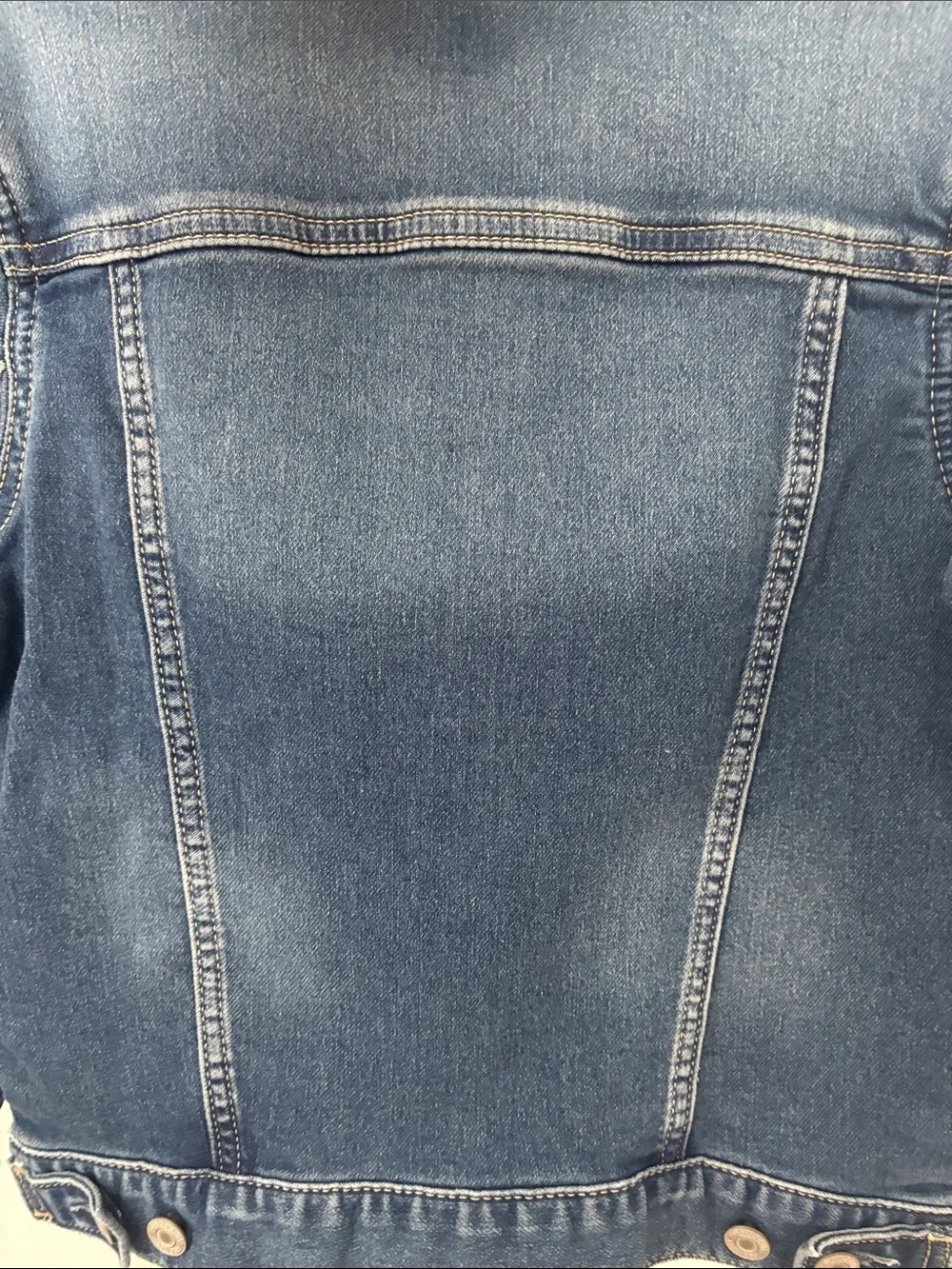 GAP Kids Tan Cargo Jogger Pants, denim coat, and white cotton top bundle